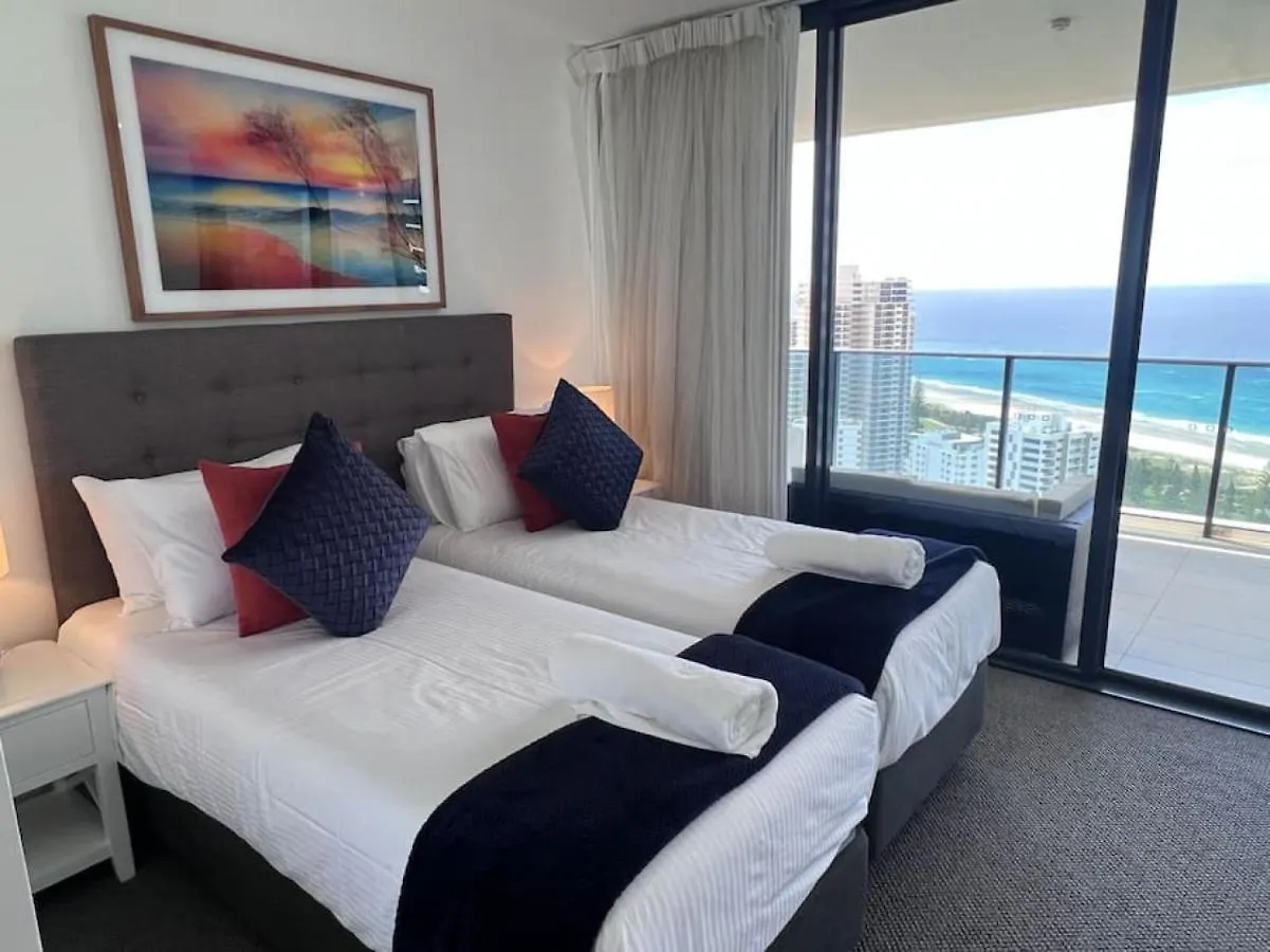 גולד קוסט 29Th Floor Oracle Tower 2 Stunning Ocean And City Views אוסטרליה